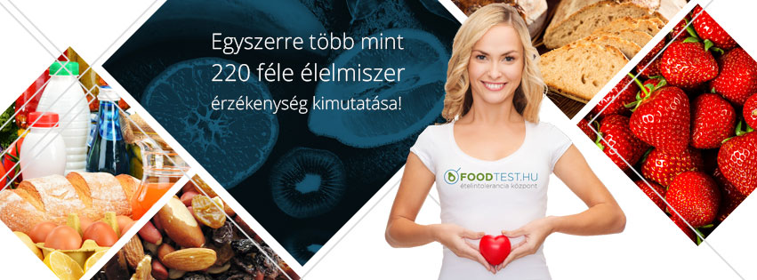 Foodteszt +220 Ételintolerancia Vizsgálat